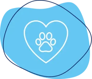 heart and paw icon